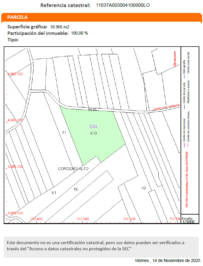 Finca Cordero Alto o La Arboleda